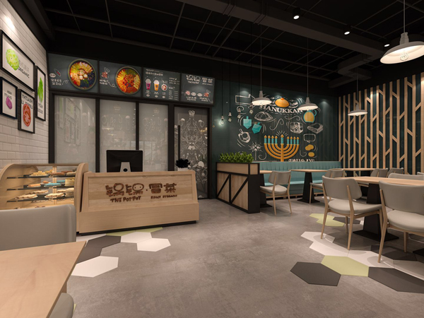 冒菜店店內(nèi)裝修設(shè)計圖片